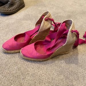 Adorable Coach Wedges